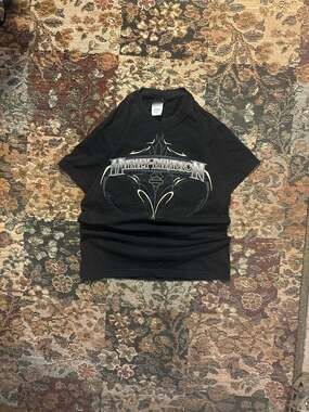 Vintage 2003 Harley-Davidson Las Vegas Nevada Tribal Graphic T-Shirt